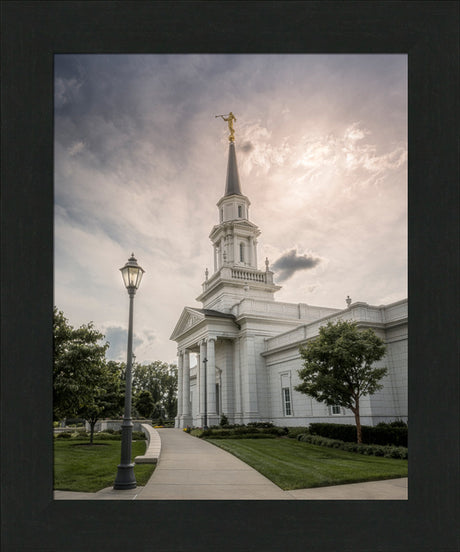 Hartford Temple - Clouds and Calm