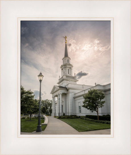 Hartford Temple - Clouds and Calm