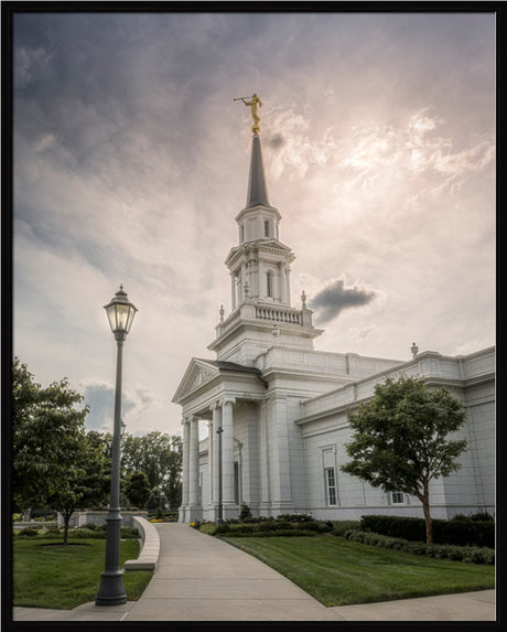 Hartford Temple - Clouds and Calm