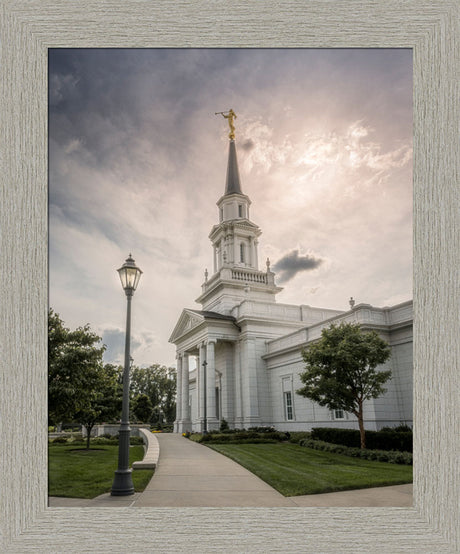 Hartford Temple - Clouds and Calm