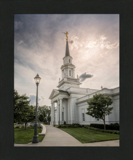 Hartford Temple - Clouds and Calm