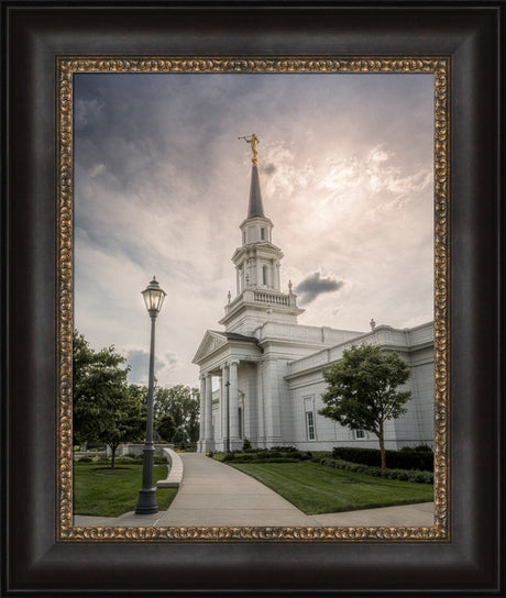 Hartford Temple - Clouds and Calm