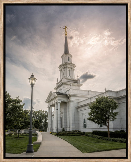 Hartford Temple - Clouds and Calm