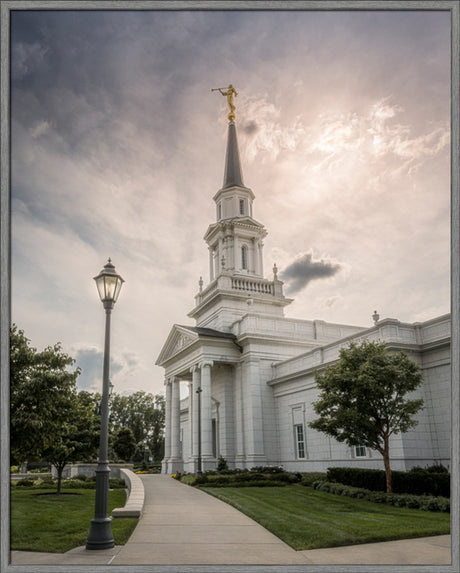 Hartford Temple - Clouds and Calm