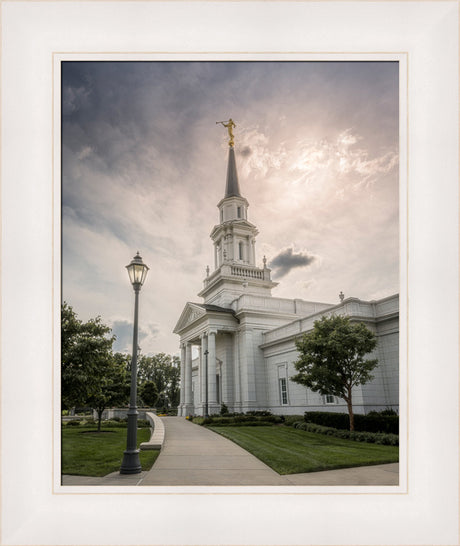 Hartford Temple - Clouds and Calm