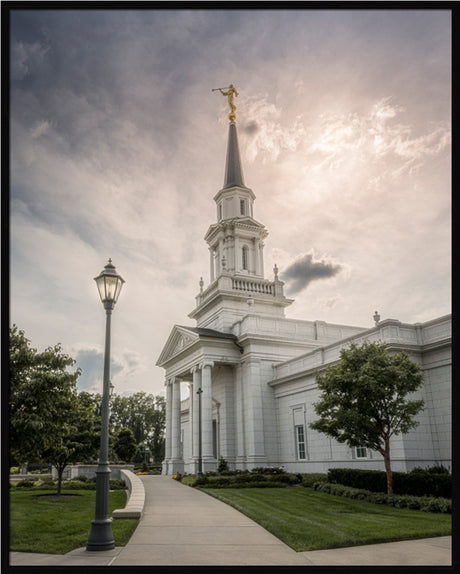 Hartford Temple - Clouds and Calm