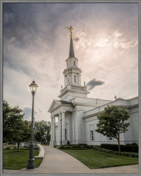 Hartford Temple - Clouds and Calm