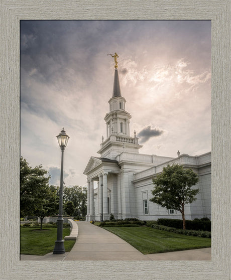 Hartford Temple - Clouds and Calm