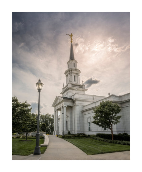 Hartford Temple - Clouds and Calm