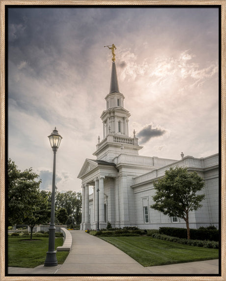 Hartford Temple - Clouds and Calm