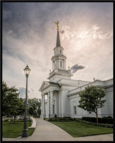 Hartford Temple - Clouds and Calm