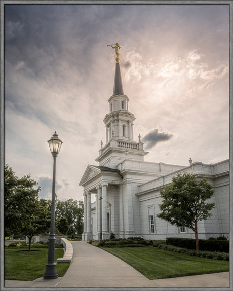 Hartford Temple - Clouds and Calm