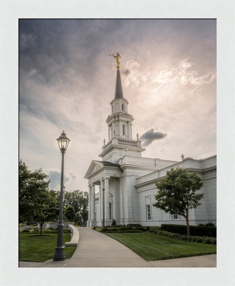 Hartford Temple - Clouds and Calm