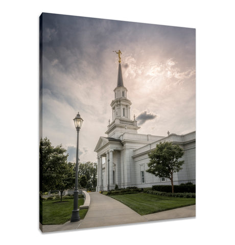 Hartford Temple - Clouds and Calm