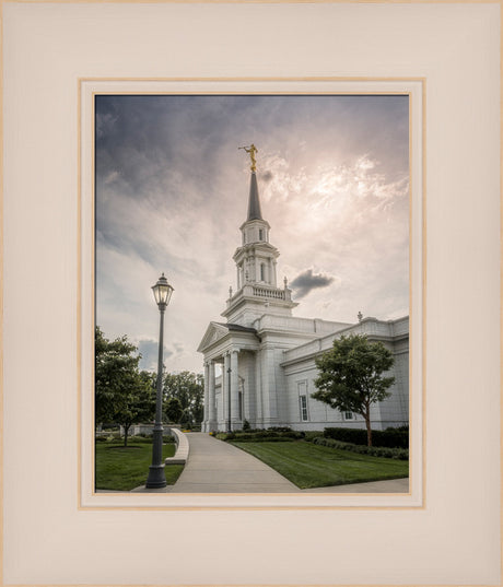 Hartford Temple - Clouds and Calm