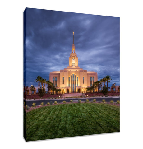 Red Cliffs Temple - Stillness in the Storm