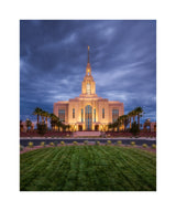 Red Cliffs Temple - Stillness in the Storm