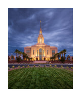Red Cliffs Temple - Stillness in the Storm