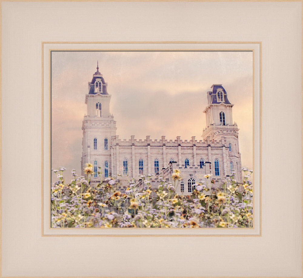 Manti Temple - Simple Majesty by Mandy Jane Williams