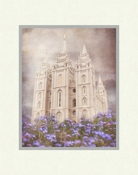 Salt Lake Temple - Forget Me Not