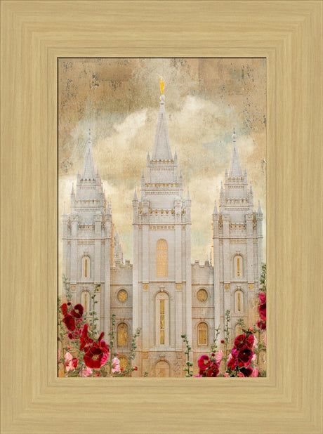 Salt Lake Temple - Splendor by Mandy Jane Williams