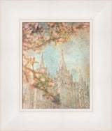 Salt Lake Temple - Spring by Mandy Jane Williams