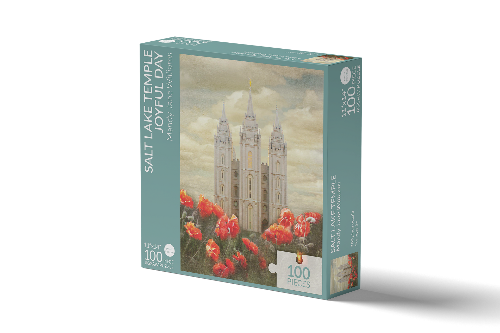 Salt Lake Temple - Joyful Day by Mandy Jane Williams | Altus Fine Art