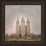 Salt Lake Temple - How Beautiful Upon the Mountains by Mandy Jane Williams