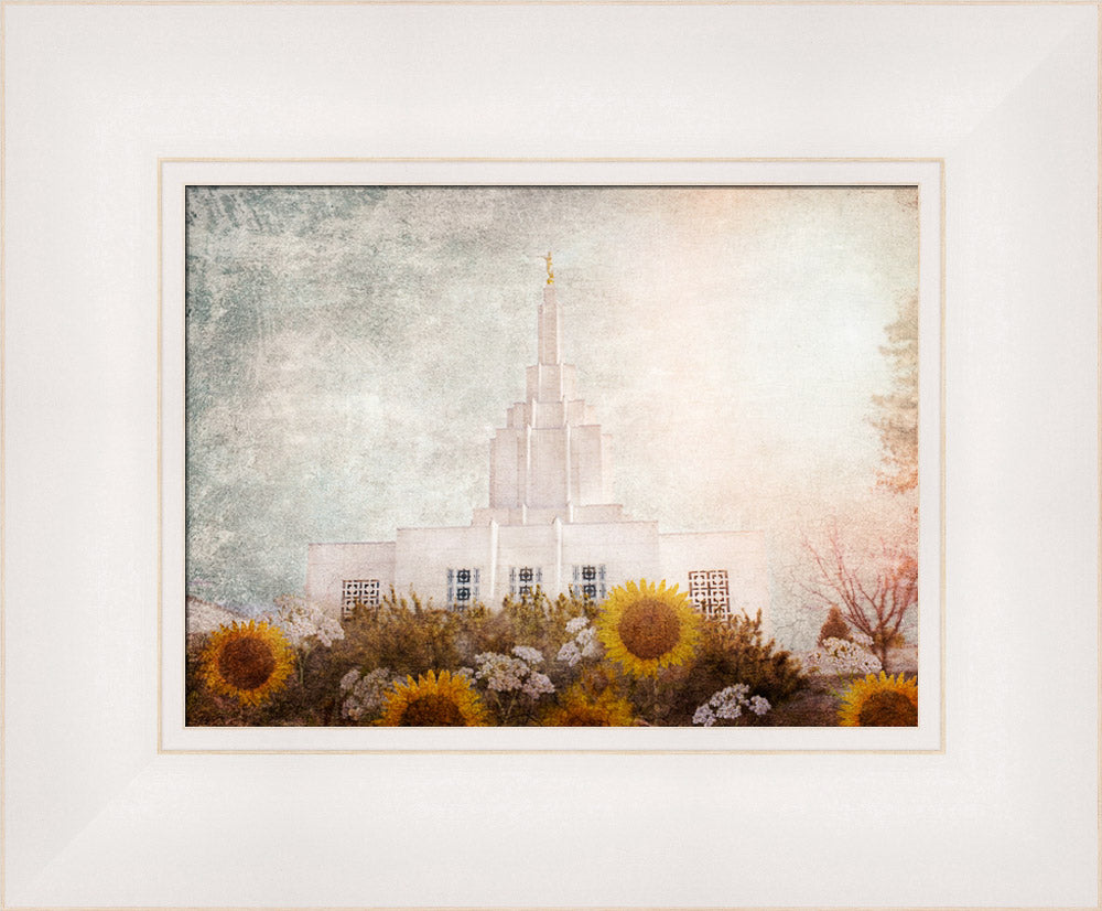 Idaho Falls Temple - Brightness of Hope by Mandy Jane Williams