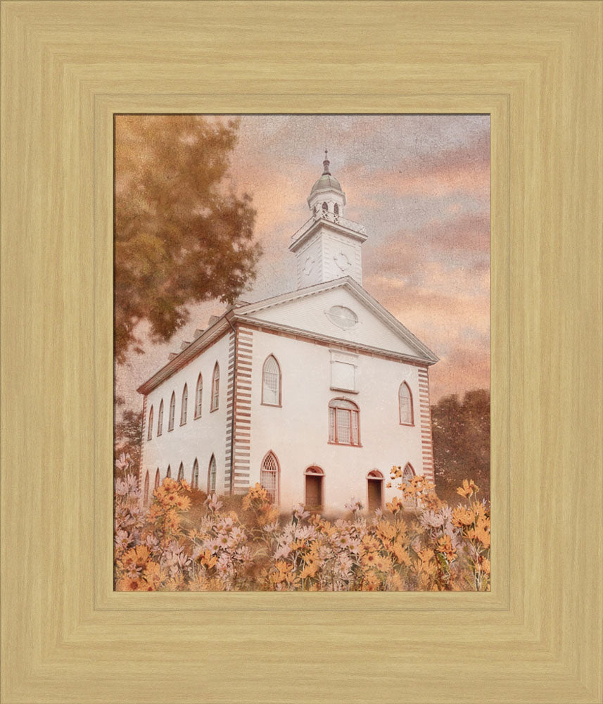 Kirtland Ohio Temple - House of Faith by Mandy Jane Williams