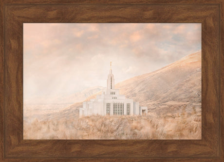 Draper Utah Temple - Holy Ground by Mandy Jane Williams