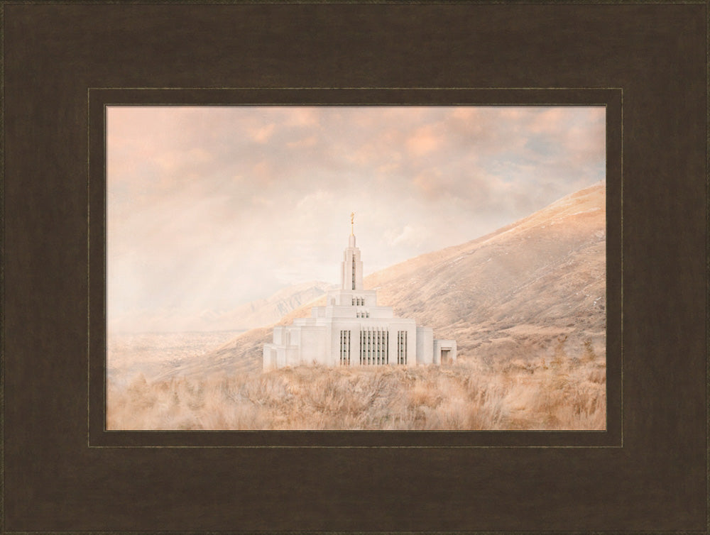 Draper Utah Temple - Holy Ground by Mandy Jane Williams