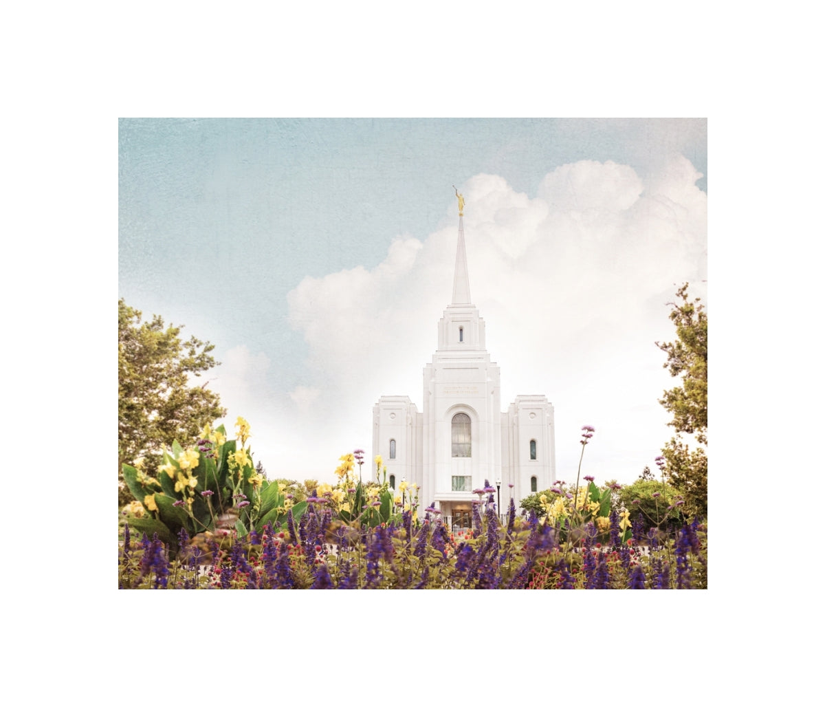 Brigham City Temple- Summer Peace