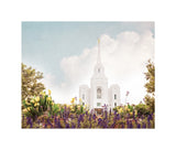 Brigham City Temple- Summer Peace