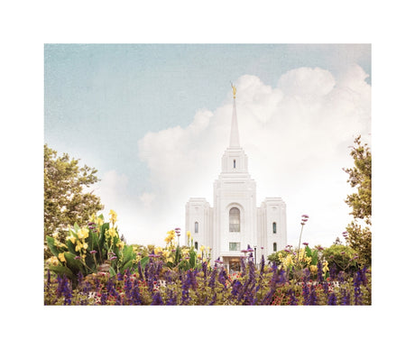 Brigham City Temple- Summer Peace