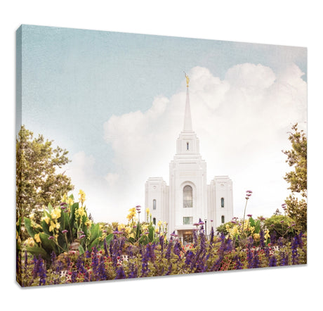 Brigham City Temple- Summer Peace