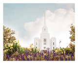 Brigham City Temple- Summer Peace