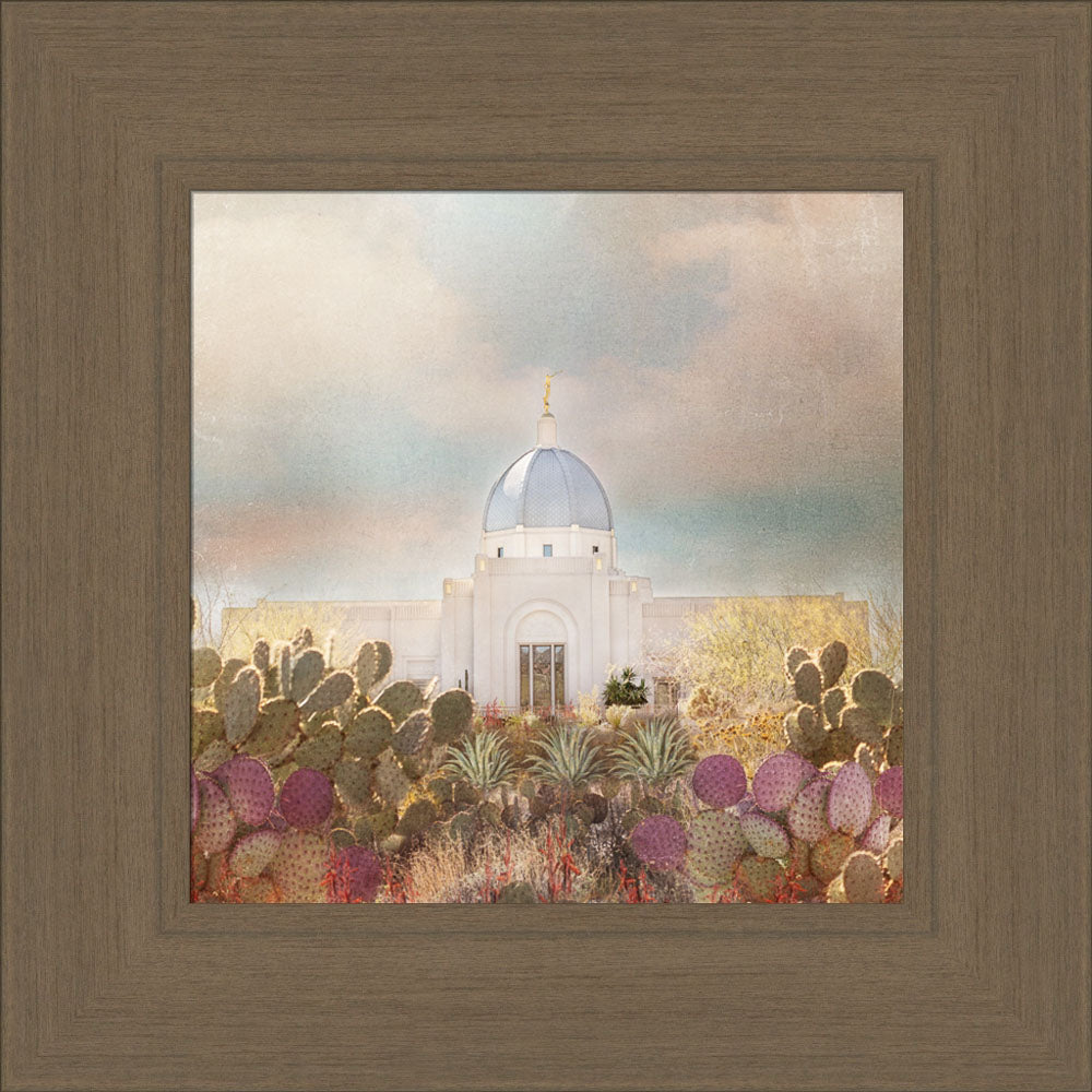 Tucson Temple - Desert Shall Rejoice by Mandy Jane Williams