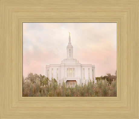 Pocatello Temple - Idaho Sagebrush by Mandy Jane Williams