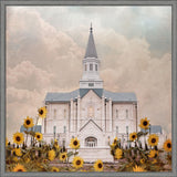 Taylorsville Utah Temple- Wild Sunflowers