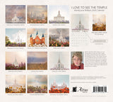 I Love to See the Temple Mandy Jane Williams 2026 Calendar