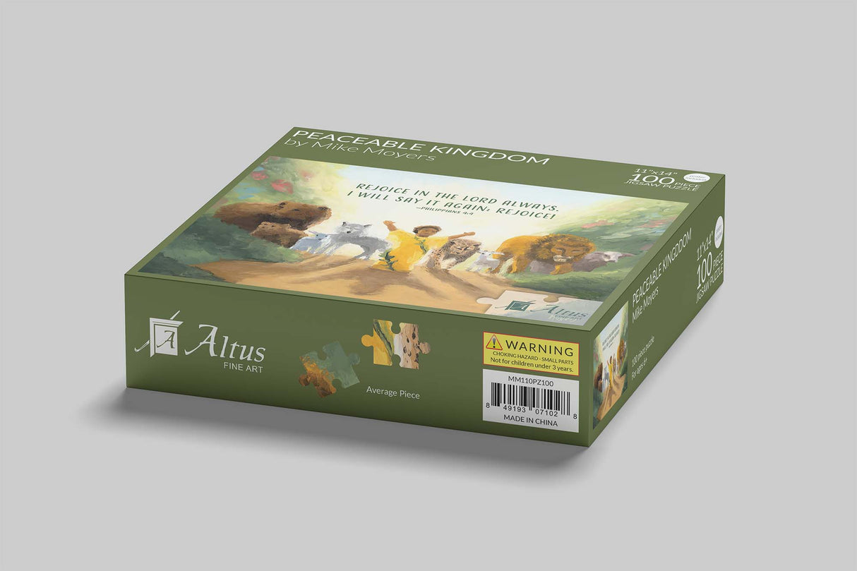 Peaceable Kingdom 100 Piece Puzzle