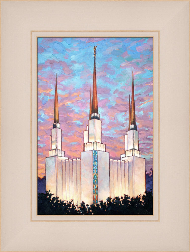 Washington DC Temple - Sunset