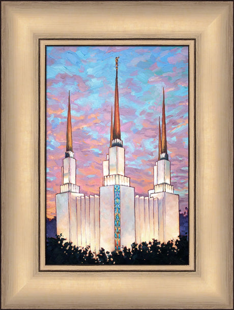 Washington DC Temple - Sunset