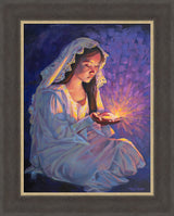 Some Types of Faith Only Grow in the Dark - framed giclee canvas