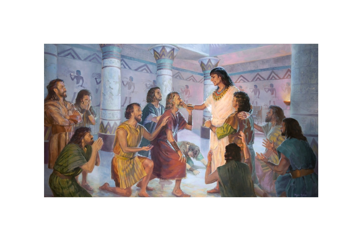 Joseph Forgiving His Brothers