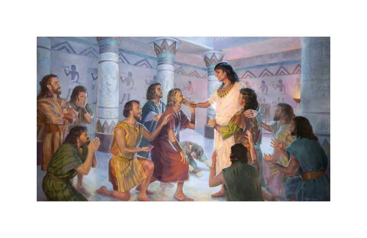 Joseph Forgiving His Brothers