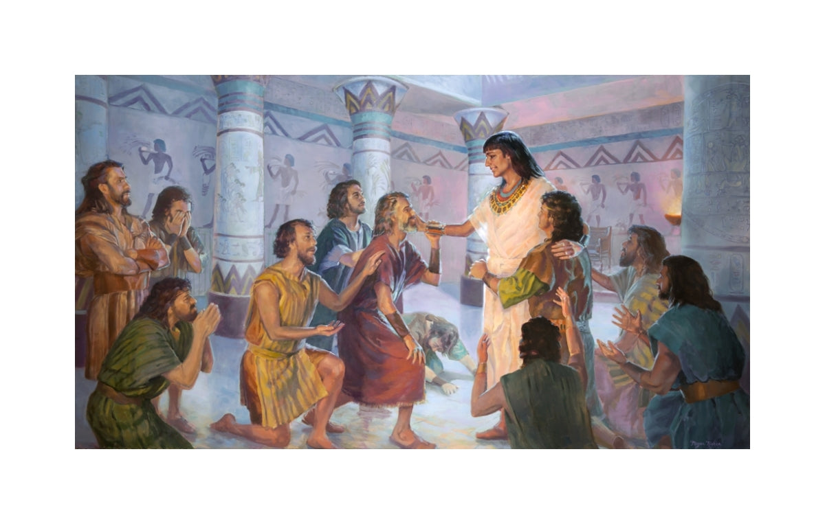 Joseph Forgiving His Brothers