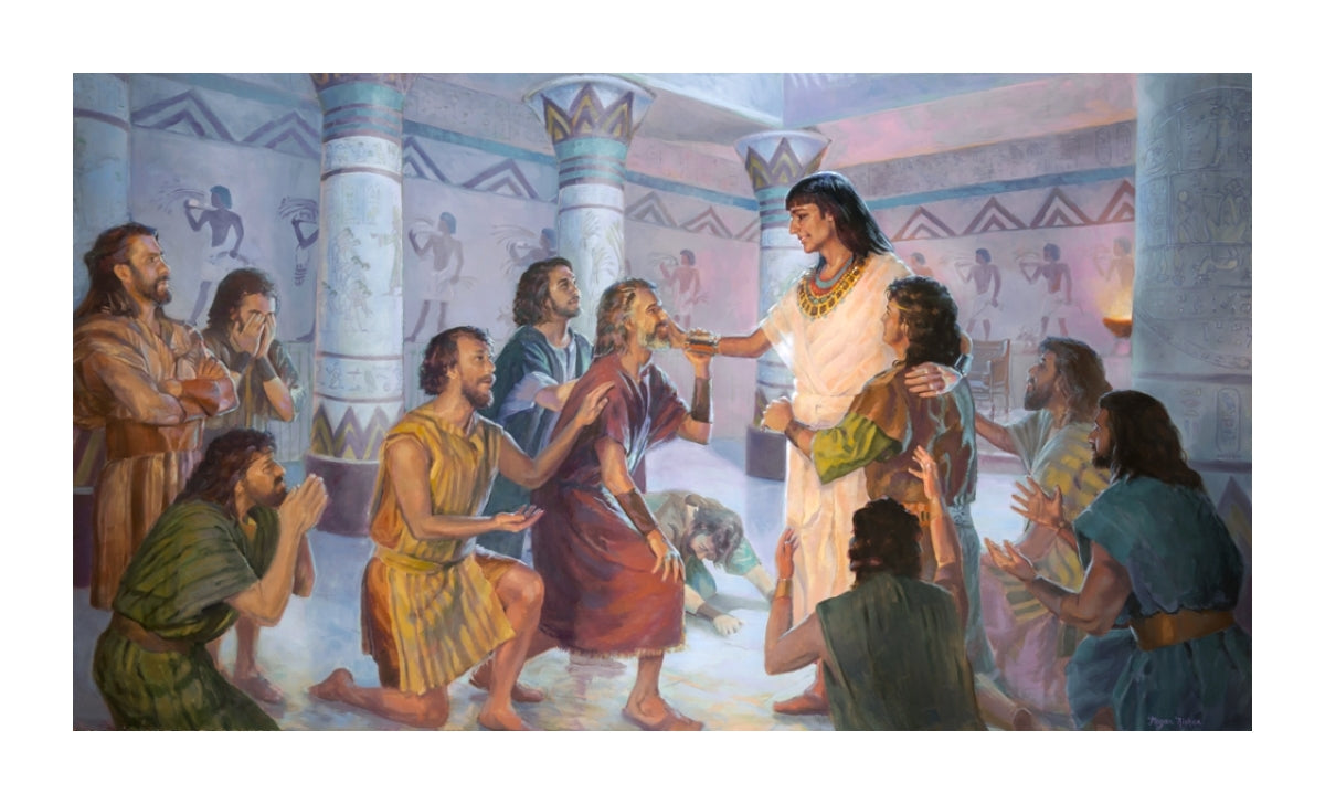 Joseph Forgiving His Brothers