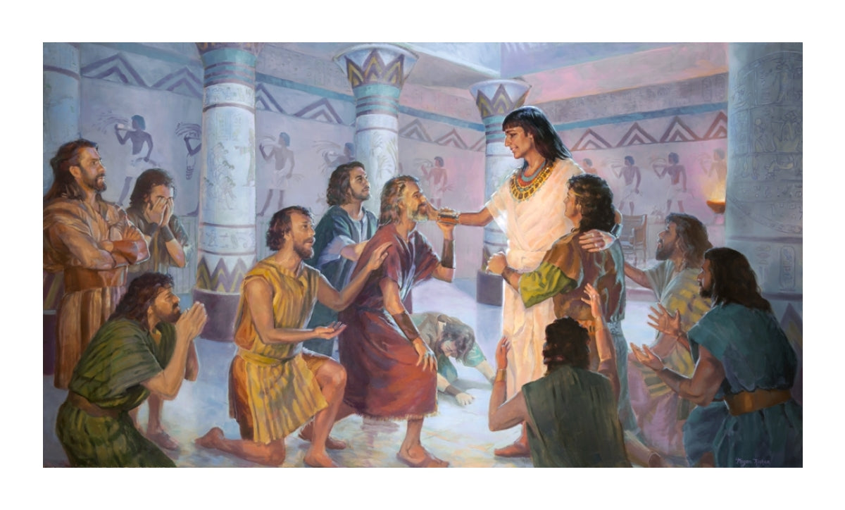 Joseph Forgiving His Brothers